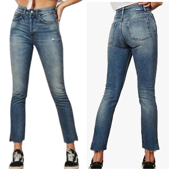 Boyish by HER Denim Billy Jeans in Rear Window Wash Straight Leg Size 26 - Picture 1 of 14